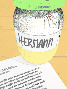 Hermann mit Brief